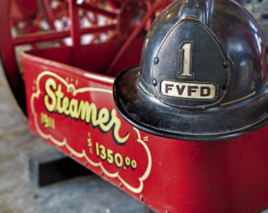 The Fredericksburg Volunteer Fire Department Museum,  located at the Pioneer Museum complex, displays several items  frm the department’s history. — Standard-Radio Post file photo