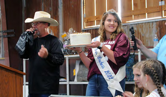 During Scholarship Fest, items are auctioned and prize drawing tickets sold to raise money for scholarships for students of Gillespie County. – Standard-Radio Post/Brent Burgess