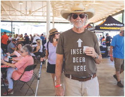 Jim Morris’ humorous shirt summed up the feeling of the nearly 1,000 attendees at last year’s event. – Photo by Robynn Dodd