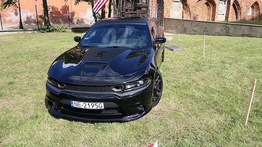 American Cars in the Elbląg's Old Town