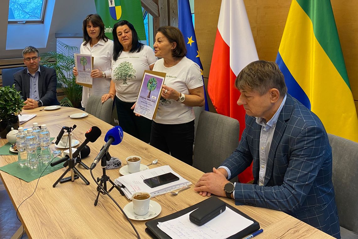 Do dębu Aleksander ma powstać ścieżka rowerowa z Chojniczek Do dębu Aleksander ma powstać ścieżka rowerowa z Chojniczek