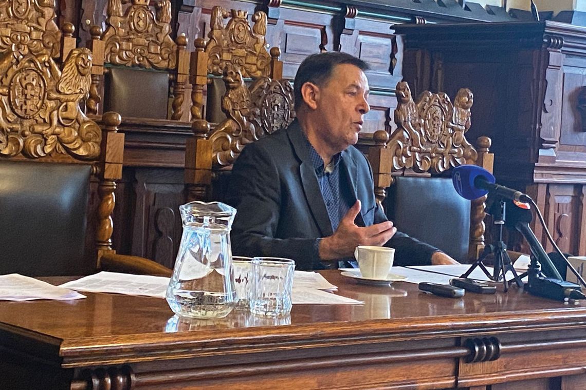 Jest wniosek o nazwanie ronda im. burmistrza Arseniusza Finstera Jest wniosek o nazwanie ronda im. burmistrza Arseniusza Finstera