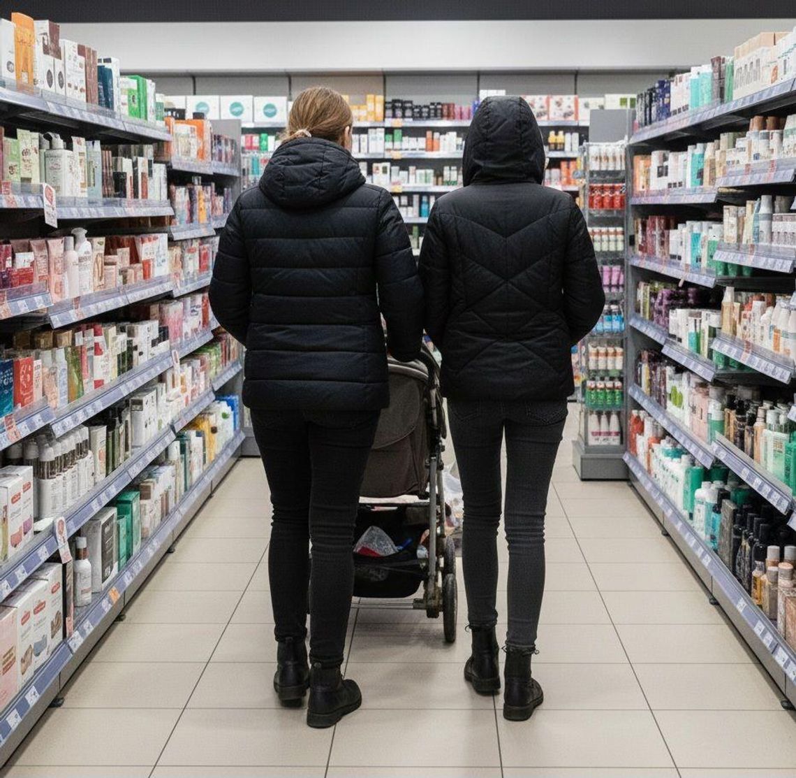 Siostry zatrzymane za kradzież kosmetyków