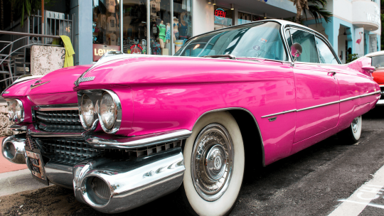Pink Car 1968