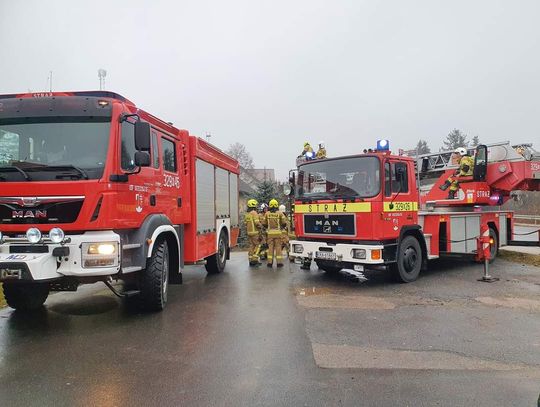 Chwile grozy w Krzeszowicach. Awaria pieca przyczyną zadymienia