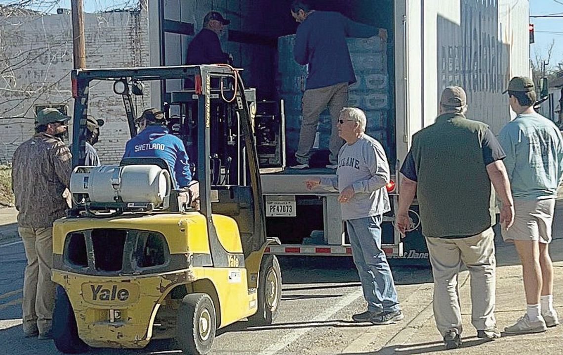 Newellton water giveaways bring relief and unity