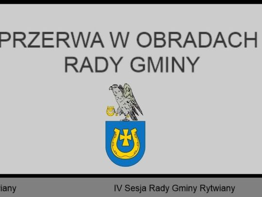 IV sesja Rady Gminy Rytwiany