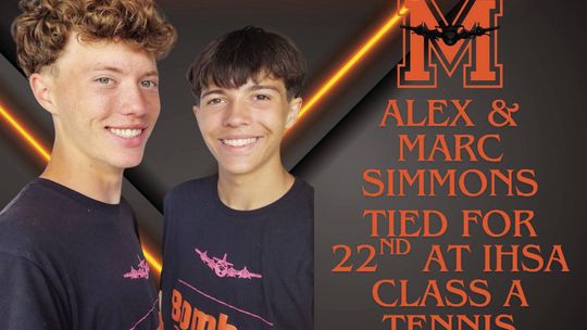 Simmons Brothers Post 2-2 Record At State Tennis Meet