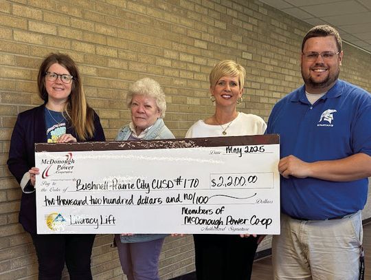 McDonough Power Operation Round-Up Awards Nearly $10,000 Locally