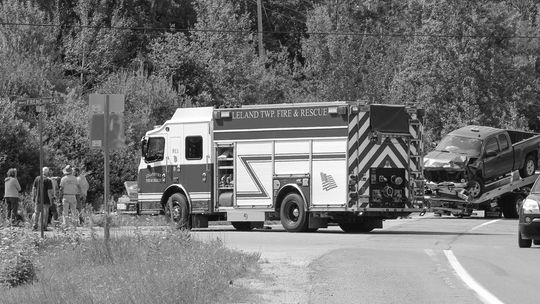 A multiple vehicle accident Monday on M-204 near French Road caused injuries necessitating a trip to Munson Medical Center. The incident remains under investigation. Enterprise photo By Brian Freiberger