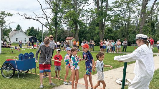 “Heroes of the Surf”, a weekly demonstration at the Maritime Museum in Glen Haven, reenacts life saving measures used to rescue sailors stranded in the rough waters of the Manitou Passage. Once a well traveled passage in the late 1800s and early 1900s, it wasn’t uncommon to see 100 vessels...