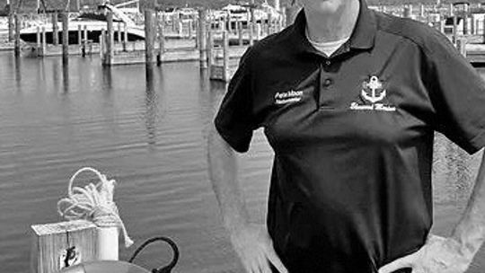 Pete Moon shown at the Elmwood Marina. Enterprise file photo