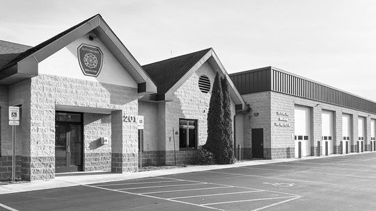 Remodeling to the Suttons Bay-Bingham fire station begins next month. Enterprise photo by Amy Hubbell