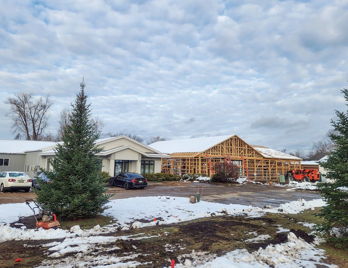 Thompson Surgical in Elmwood Township is in the process of expansion with a 10,000-square foot building on its Cherry Bend Road campus. Courtesy photo