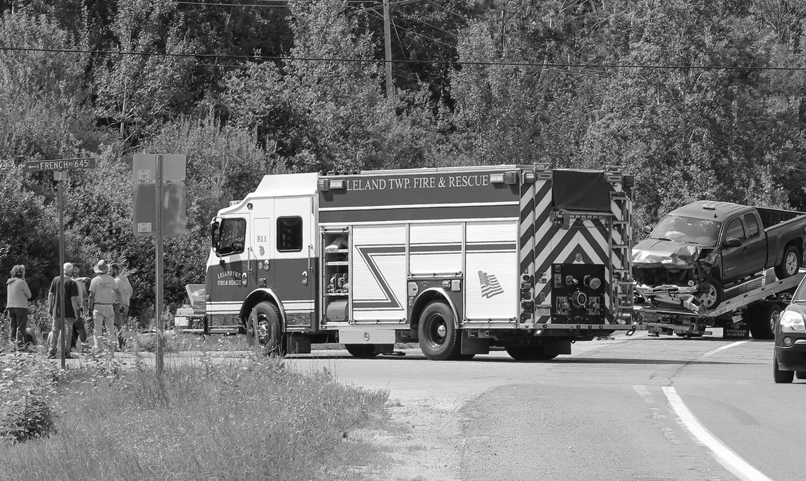 A multiple vehicle accident Monday on M-204 near French Road caused injuries necessitating a trip to Munson Medical Center. The incident remains under investigation. Enterprise photo By Brian Freiberger