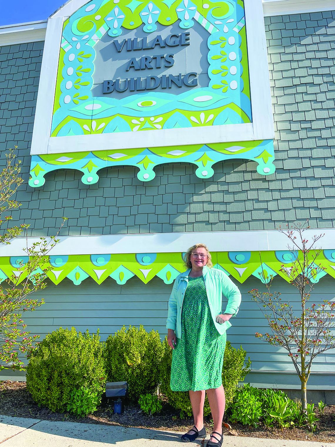 Hadley Dickinson, pictured here, was named as Northport Art Association’s (NAA) first Executive Director in April. Enterprise photo by Meakalia Previch-Liu