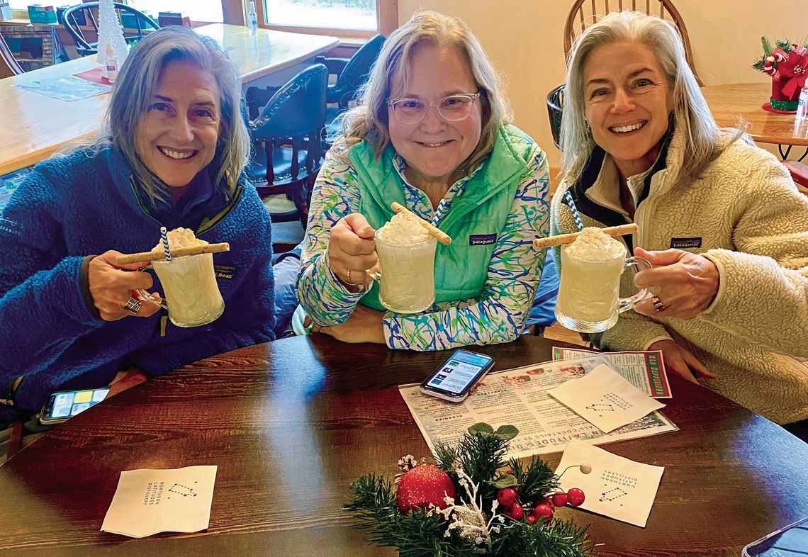 Friends will gather Friday and again Friday, Dec. 22 at Northern Latitudes Distillery for ‘Hygee,’ a Danish word for a cozy, warm feeling from time with friends and family. Profits from the event will benefit Leelanau Christian Neighbors’ Blessings in a Backpack program. Courtesy photo