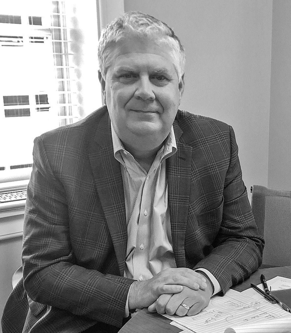Munson CEO Ed Ness says that changes to health care delivery are coming to Leelanau County residents. Enterprise photo by Alan Campbell