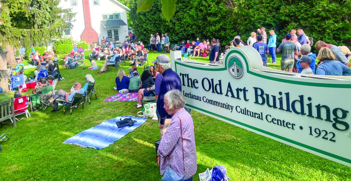 The Old Art Building in Leland will feature 12 musical groups during their 4th annual Music in the Air summer concert series. Enterprise photo by Brian Freiberger