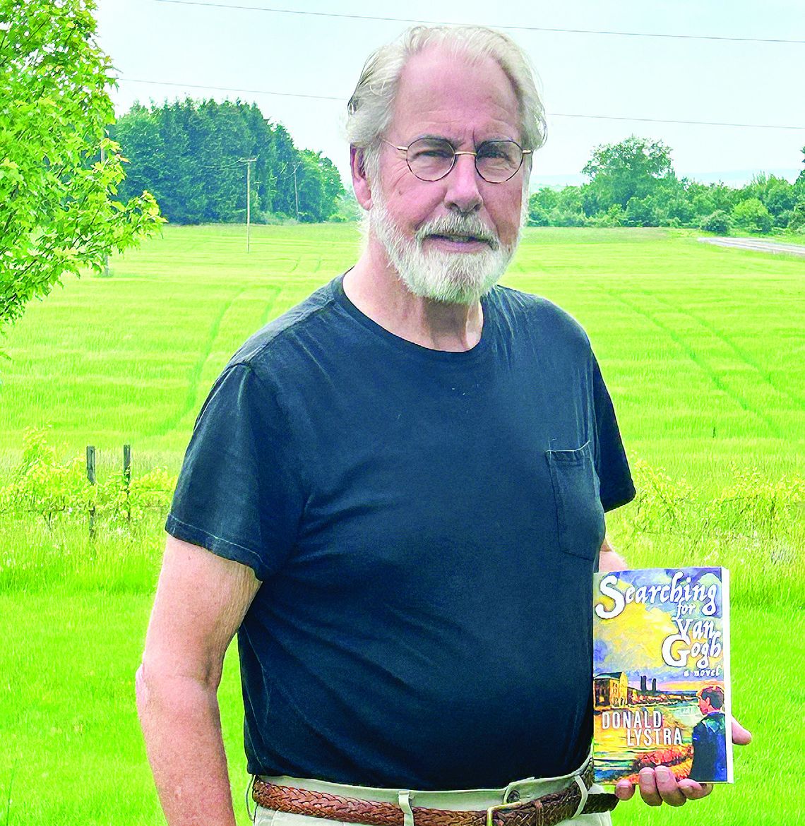 Omena resident Donald Lystra is the first presenter in the 2024 Summer Writers’ Series beginning July 9 at the Willowbrook Mill. He will talk about his latest book entitled “Searching for Van Gogh.” Courtesy photo