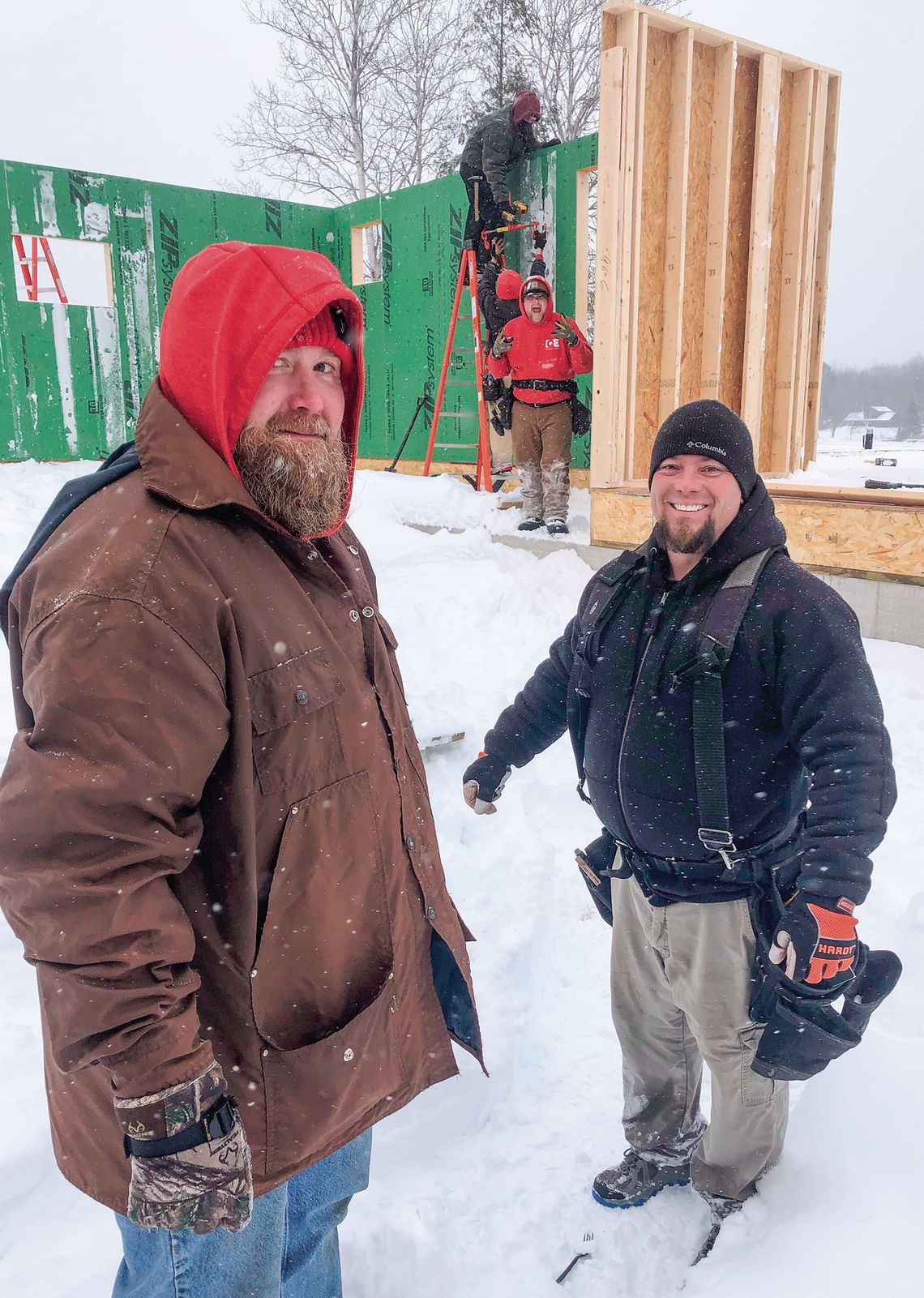 Temperatures that strained to hit double digits on Tuesday Enterprise photo by Alan Campbell