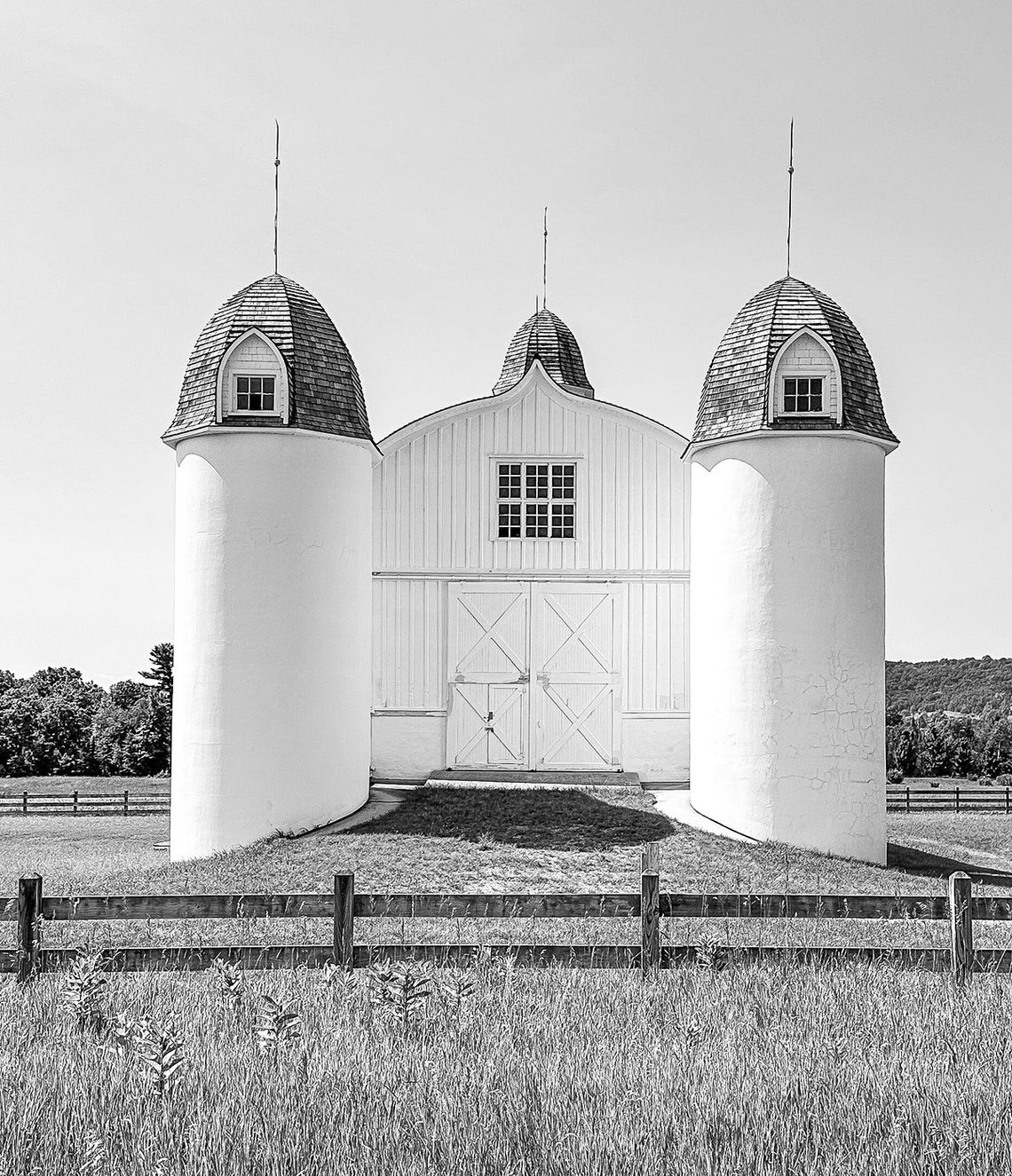 The iconic D. H. Day Barn was captured here by Mike Haynes of Northport.